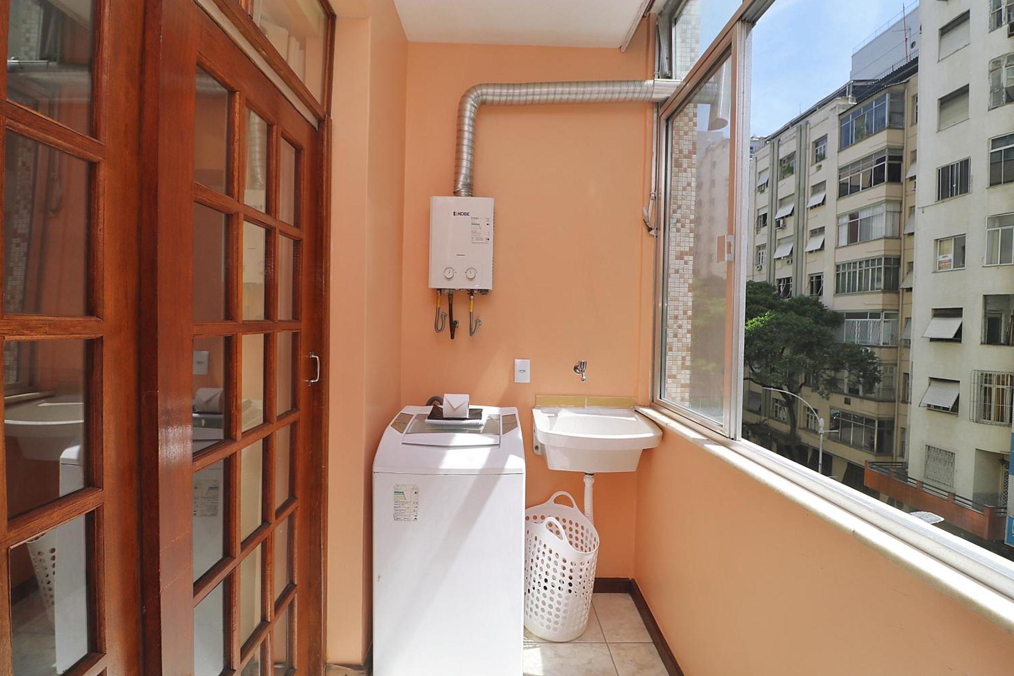 Estudio Vista Lateral O Mar Em Copacabana Rio de Janeiro