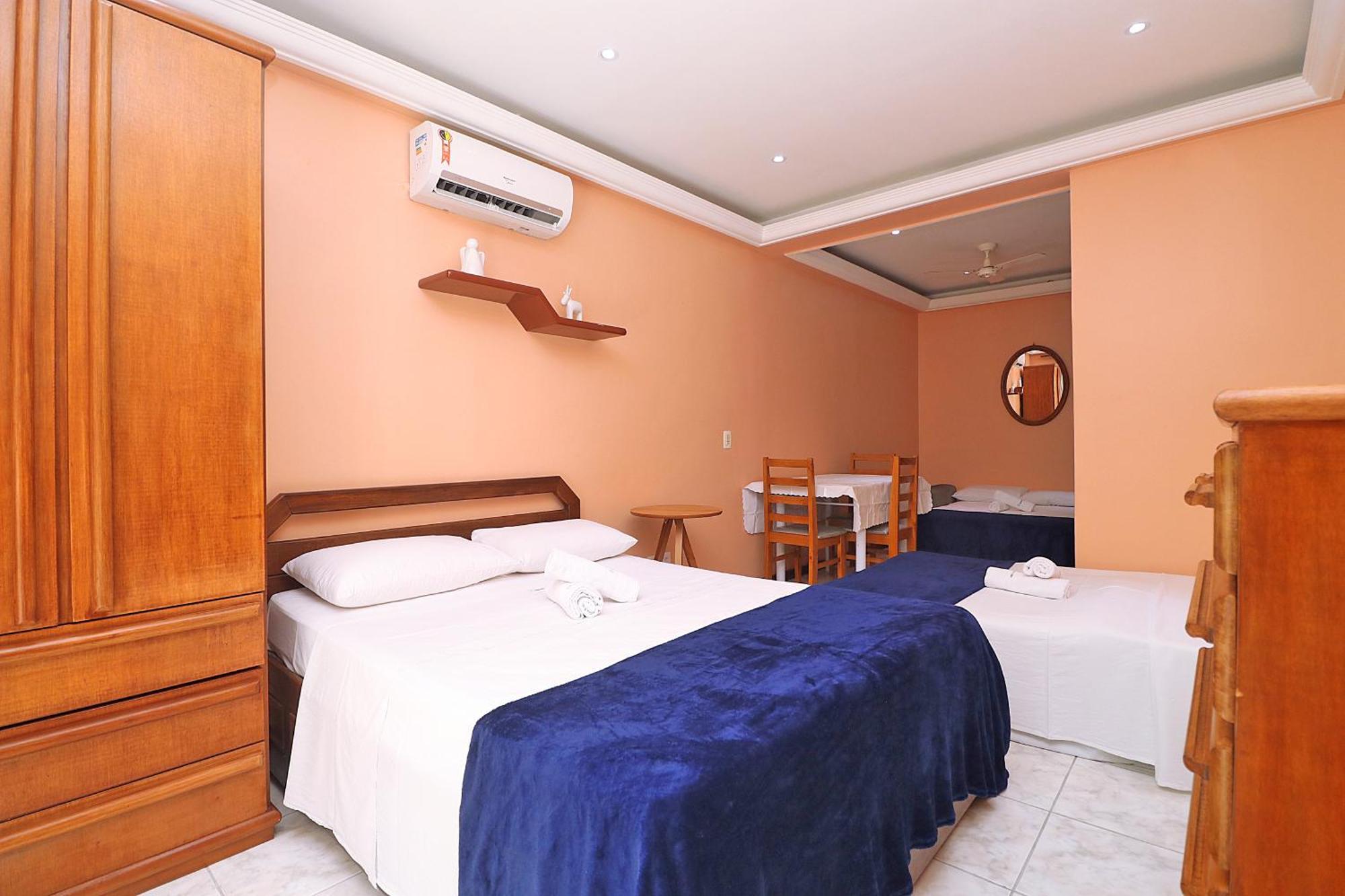 Apartamento Estudio Vista Lateral O Mar Em Copacabana Rio de Janeiro